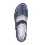 náhled Dámské polobotky RIEKER 44896-12 modrá S3