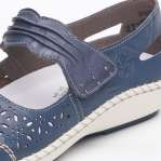 náhled Dámské polobotky RIEKER 44896-12 modrá S3