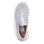 náhled Dámské mokasíny RIEKER 54071-80 šedá S4