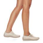 náhled Dámské mokasíny RIEKER L1754-60 béžová S3