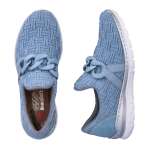 náhled Dámské mokasíny RIEKER RIE-10104094-S3 modrá