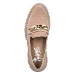 náhled Dámské mokasíny RIEKER RIE-10104130-S3 béžová