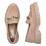 náhled Dámské mokasíny RIEKER RIE-10104130-S3 béžová