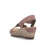 náhled Dámské sandály RIEKER 624H6-31 růžová S3