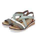 náhled Dámské sandály RIEKER V3663-52 zelená S3