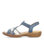 náhled Dámské sandály RIEKER 60879-14 modrá S3