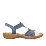 náhled Dámské sandály RIEKER 60879-14 modrá S3