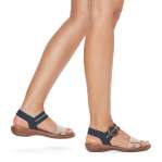 náhled Dámské sandály RIEKER RIE-10202387-S3 béžová