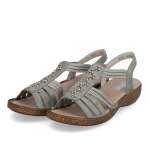 náhled Dámské sandály RIEKER RIE-10202394-S3 zelená