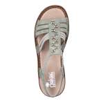 náhled Dámské sandály RIEKER RIE-10202394-S3 zelená