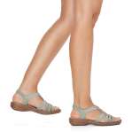 náhled Dámské sandály RIEKER RIE-10202394-S3 zelená