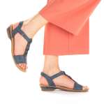 náhled Dámské sandály RIEKER RIE-10202406-S3 modrá