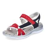 náhled Dámské sandály RIEKER 66979-94 červená S3