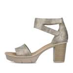 náhled Dámské sandály RIEKER RIE-10202444-S3 zlatá