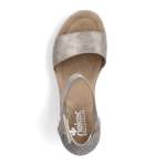 náhled Dámské sandály RIEKER RIE-10202444-S3 zlatá