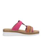 náhled Dámské nazouváky RIEKER RIE-10202513-S3 růžová