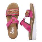 náhled Dámské nazouváky RIEKER RIE-10202513-S3 růžová