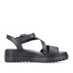 náhled Dámské sandály RIEKER RIE-10202530-S3 černá