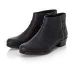 náhled Dámská kotníková obuv RIEKER Y0768-02 černá W0