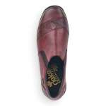 náhled Dámské mokasíny RIEKER RIE-10100186-W1 červená