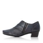 náhled Dámské polobotky RIEKER 53870-14 modrá W0