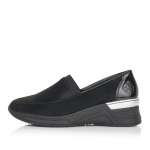 náhled Dámské mokasíny RIEKER RIE-10100294-W0 černá