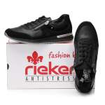 náhled Dámské tenisky RIEKER RIE-10100298-W0 černá