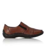 náhled Dámské mokasíny RIEKER L1762-24 hnědá W0