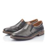 náhled Pánské mokasíny RIEKER 13562-00 černá S1