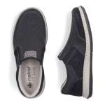 náhled Pánské mokasíny RIEKER 17363-00 černá S5