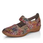 náhled Dámské polobotky RIEKER 413G7-90 multicolor S2