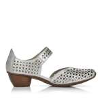 náhled Dámské lodičky RIEKER RIE-10100479-S1 stříbrná