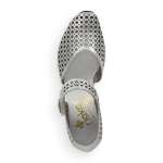 náhled Dámské lodičky RIEKER RIE-10100479-S1 stříbrná