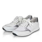 náhľad Dámske tenisky RIEKER 56031-80 biela S1