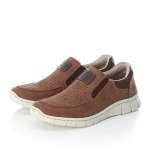 náhled Pánské mokasíny RIEKER RIE-10100584-S1 hnědá