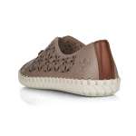 náhled Dámské mokasíny RIEKER RIE-10100643-S1 béžová