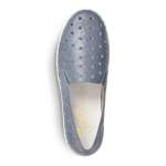 náhled Dámské mokasíny RIEKER RIE-10100644-S1 modrá