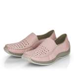 náhled Dámské mokasíny RIEKER RIE-10100647-S2 růžová