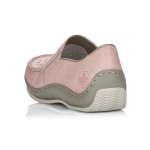 náhled Dámské mokasíny RIEKER RIE-10100647-S2 růžová