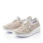 náhled Dámské polobotky RIEKER RIE-10100654-S3 šedá