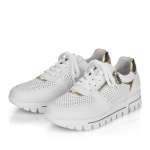 náhled Dámské polobotky RIEKER RIE-10100658-S1 bílá