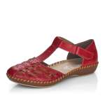 náhled Dámské polobotky RIEKER RIE-10100697-S1 červená