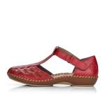 náhled Dámské polobotky RIEKER RIE-10100697-S1 červená