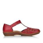 náhled Dámské polobotky RIEKER RIE-10100697-S1 červená