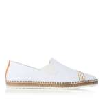 náhled Dámské mokasíny RIEKER M2251-80 bílá S1