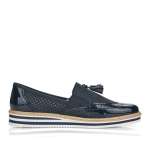 náhled Dámské mokasíny RIEKER RIE-10100713-S1 modrá