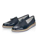 náhled Dámské mokasíny RIEKER RIE-10100713-S1 modrá