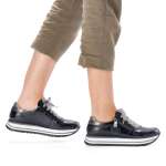 náhled Dámské tenisky RIEKER RIE-10100730-S1 černá