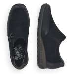 náhled Dámské mokasíny RIEKER RIE-10101488-W1 černá