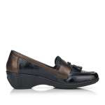 náhled Dámské mokasíny RIEKER RIE-10101489-W2 černá